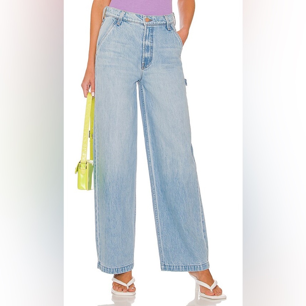 Mother SNACKS Fun Dip Puddle Jeans
